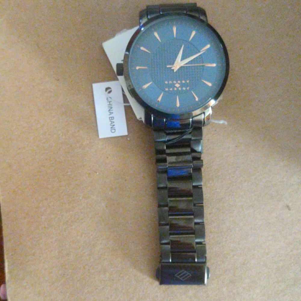 Dark blue watch